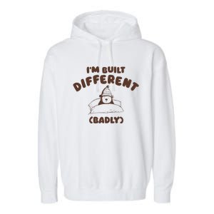 Im Built Differently Badly Garment-Dyed Fleece Hoodie