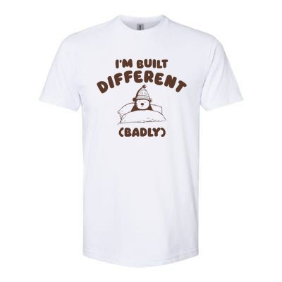 Im Built Differently Badly Softstyle CVC T-Shirt