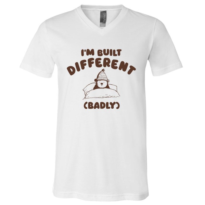 Im Built Differently Badly V-Neck T-Shirt