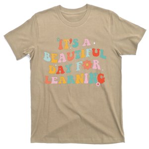 It's Beautiful Day For Learning Retro Teacher Students Women Love T-Shirt