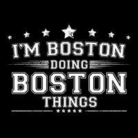 Im Boston Doing Boston Things Backpack