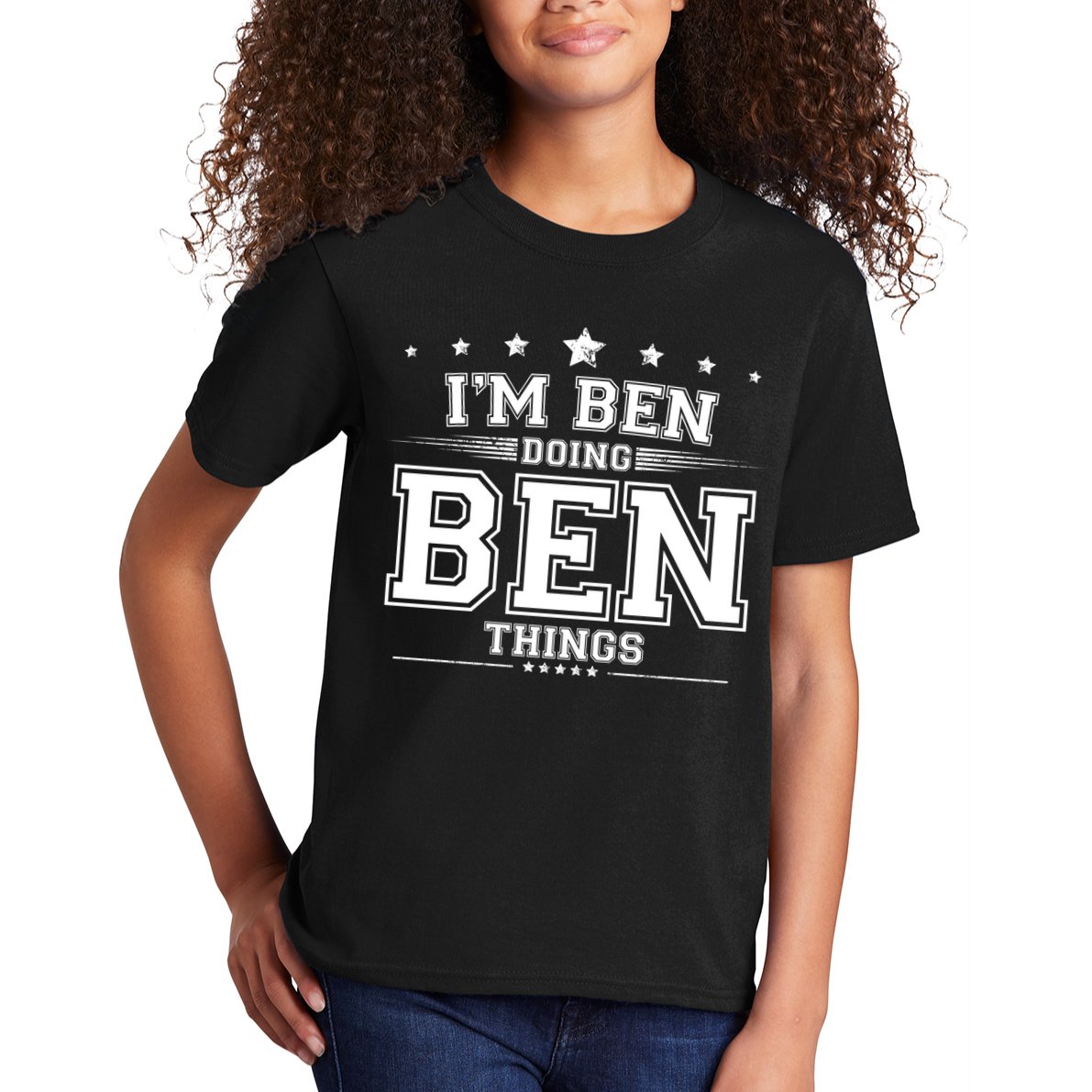 Im Ben Doing Ben Things Kids T-Shirt