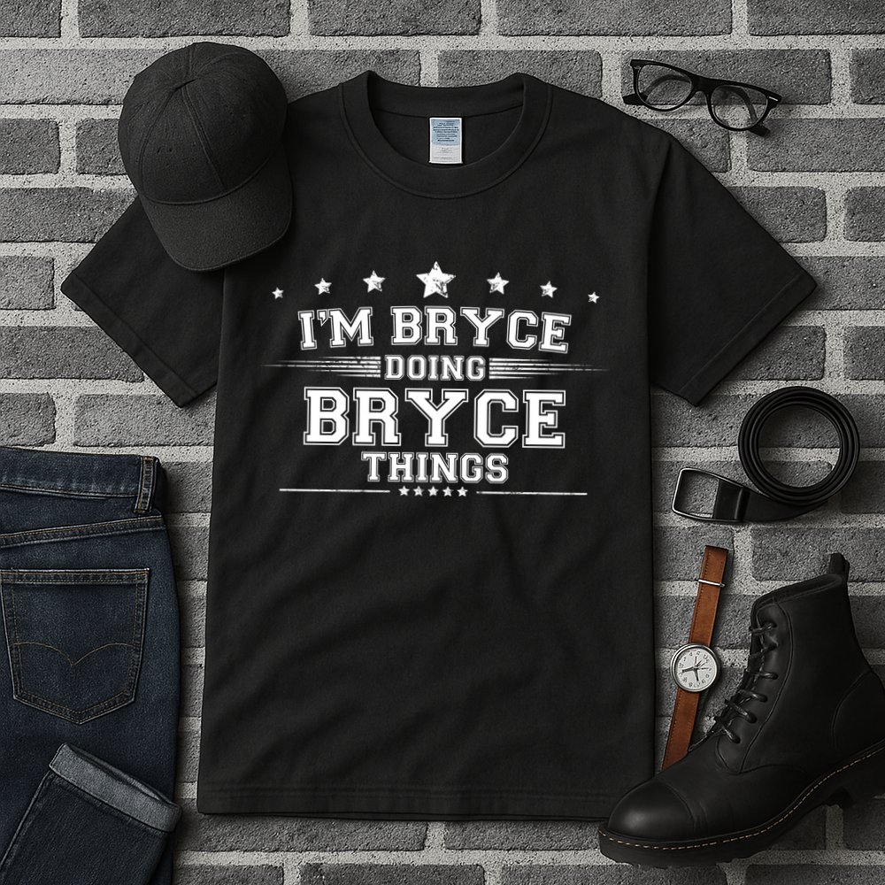 Im Bryce Doing Bryce Things Tall T-Shirt