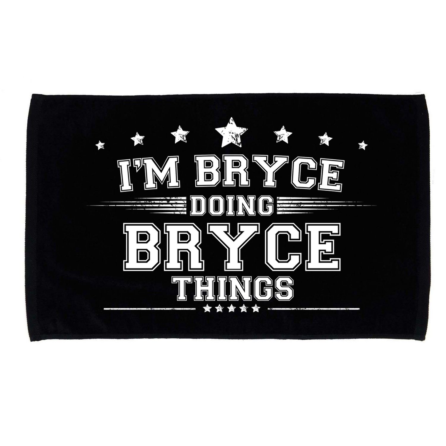 Im Bryce Doing Bryce Things Microfiber Hand Towel
