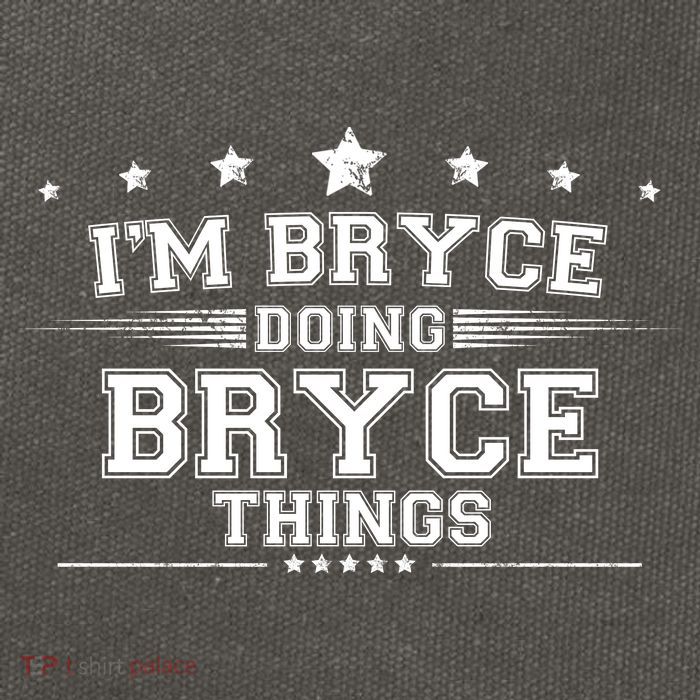 Im Bryce Doing Bryce Things Cotton Canvas Backpack