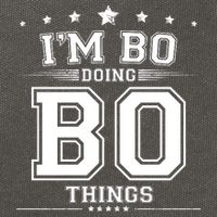 Im Bo Doing Bo Things Cotton Canvas Backpack