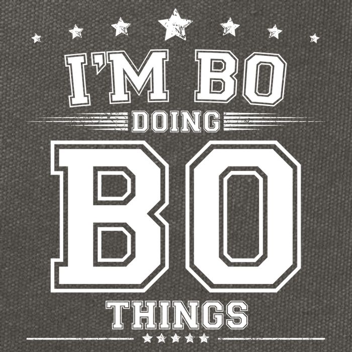 Im Bo Doing Bo Things Cotton Canvas Backpack