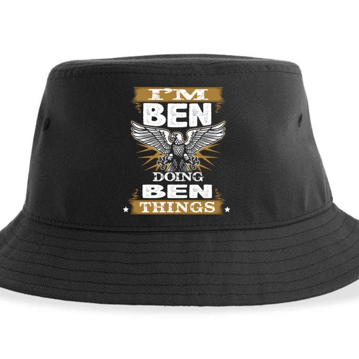 I'm Ben Doing Ben Things Sustainable Bucket Hat