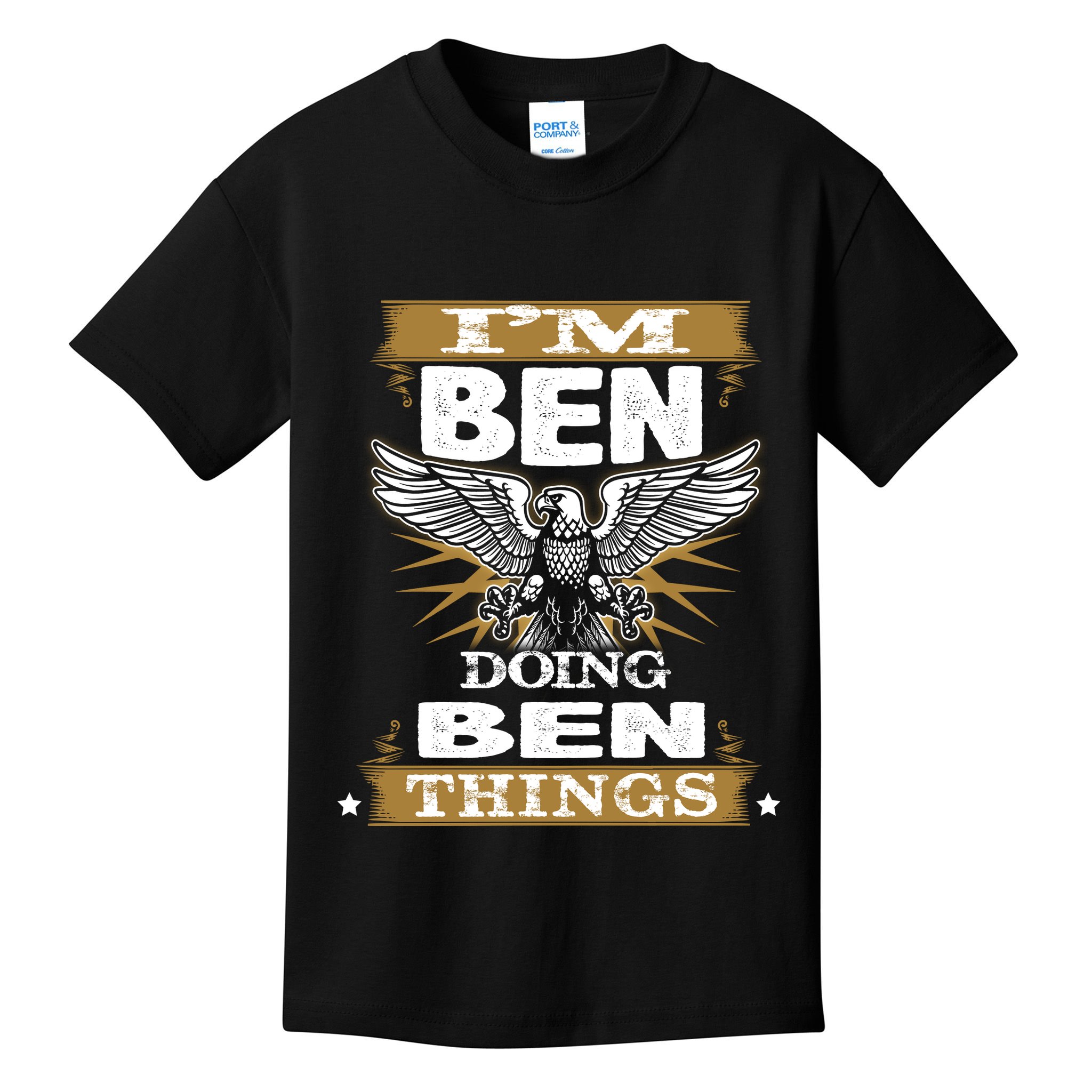 I'm Ben Doing Ben Things Kids T-Shirt
