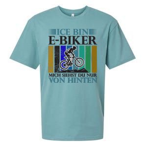 Ice Bin Ebiker Mich Siehst Du Nur Von Hinten Sueded Cloud Jersey T-Shirt