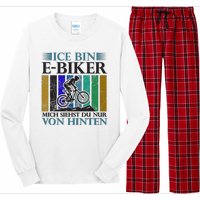 Ice Bin Ebiker Mich Siehst Du Nur Von Hinten Long Sleeve Pajama Set