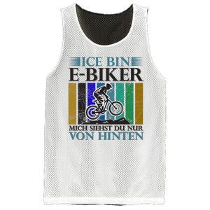 Ice Bin Ebiker Mich Siehst Du Nur Von Hinten Mesh Reversible Basketball Jersey Tank