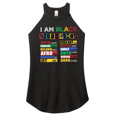 IM Black Every Month Juneteenth Quote Women’s Perfect Tri Rocker Tank