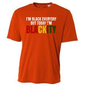 Im Black Everyday But Today Im Blackity Juneteenth Cooling Performance Crew T-Shirt