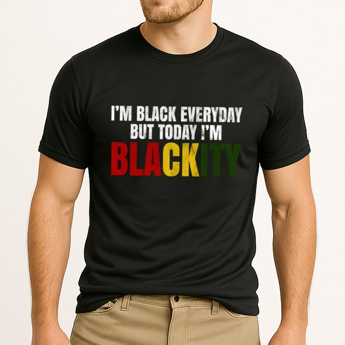 Im Black Everyday But Today Im Blackity Juneteenth Cooling Performance Crew T-Shirt