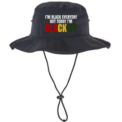 Im Black Everyday But Today Im Blackity Juneteenth Bucket Hat