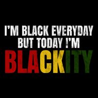 Im Black Everyday But Today Im Blackity Juneteenth Drawstring Bag