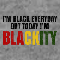 Im Black Everyday But Today Im Blackity Juneteenth Cropped Pullover Crew