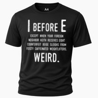 I Before E Funny English Grammar Exceptions To The Rule Performance Shirt