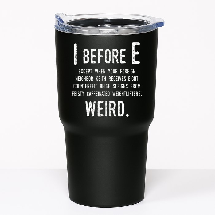 I Before E Funny English Grammar Exceptions To The Rule Tumbler