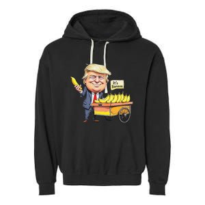 ItS Bananas Funny Trump Bananas Garment-Dyed Fleece Hoodie