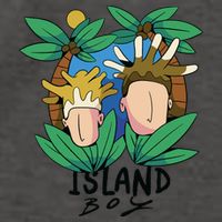 Island Boy Funny Vector Backpack