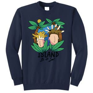 Island Boy Funny Tall Sweatshirt