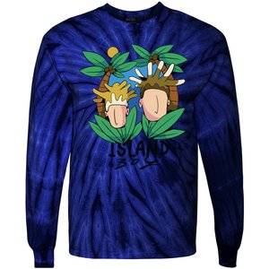 Island Boy Funny Tie-Dye Long Sleeve Shirt