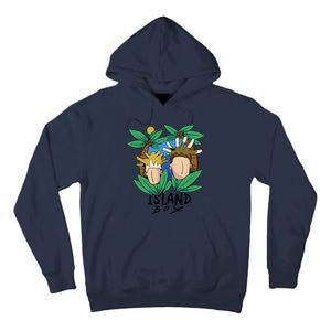 Island Boy Funny Tall Hoodie