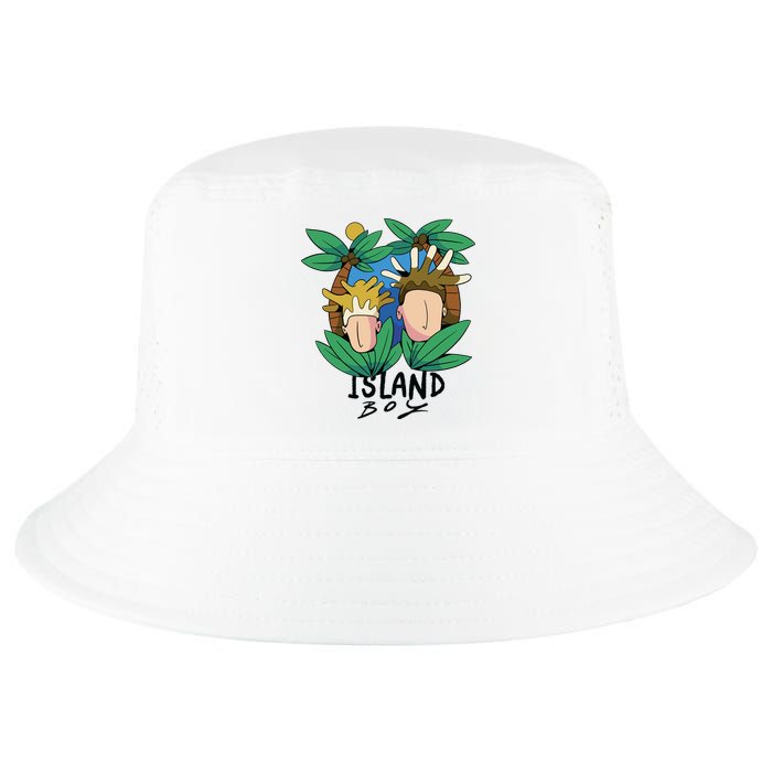 Island Boy Funny Cool Comfort Performance Bucket Hat