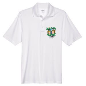 Island Boy Funny Men's Origin Performance Pique Polo