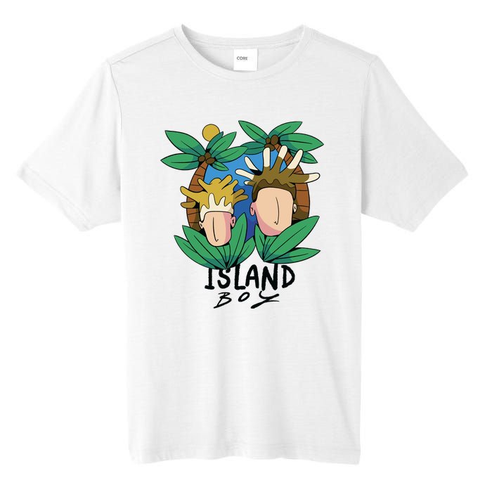 Island Boy Funny Tall Fusion ChromaSoft Performance T-Shirt