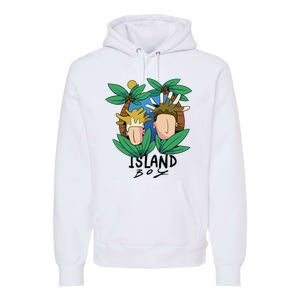 Island Boy Funny Premium Hoodie