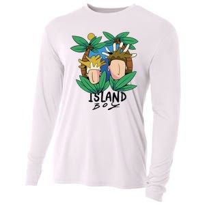 Island Boy Funny Cooling Performance Long Sleeve Crew