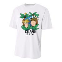 Island Boy Funny Performance Sprint T-Shirt