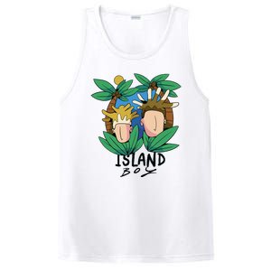 Island Boy Funny PosiCharge Competitor Tank