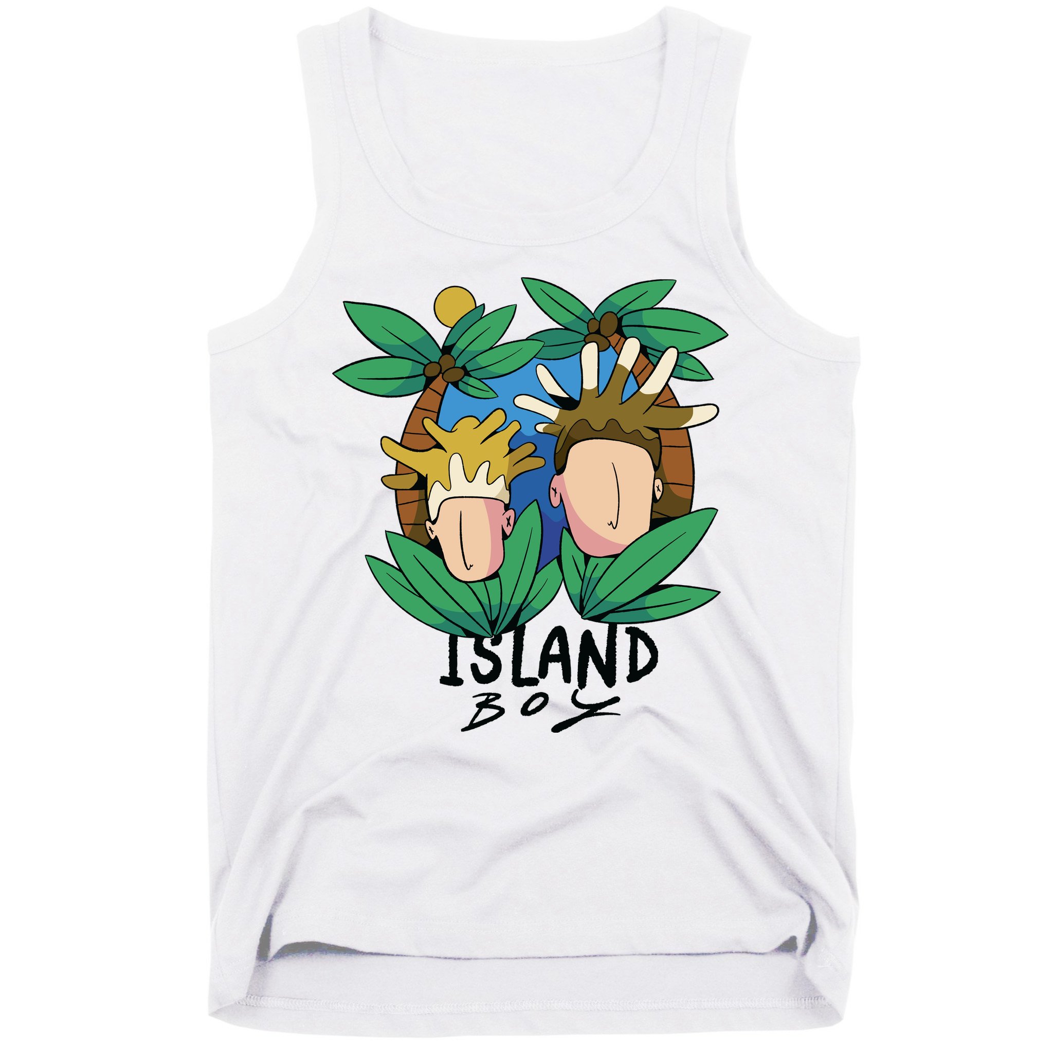 Island Boy Funny Tank Top