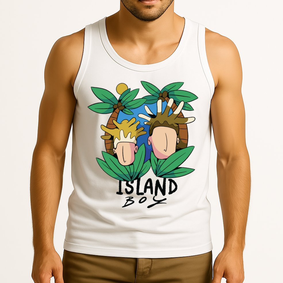 Island Boy Funny Tank Top