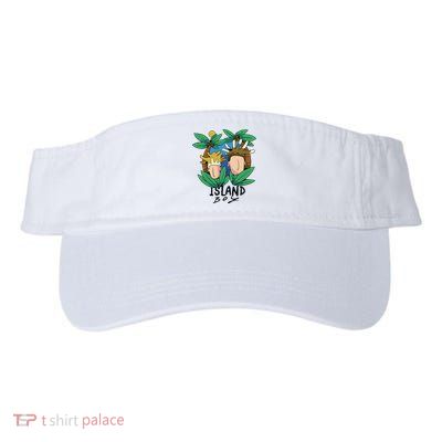 Island Boy Funny Visor