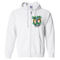 Island Boy Funny Full Zip Hoodie