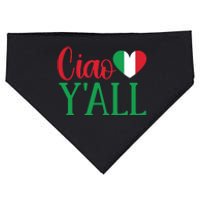 Italy Born Funny Ciao YAll Real Italian USA-Made Doggie Bandana