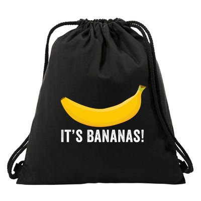 Its Bananas For Scale It Is Bananas Funny Internet Meme Banana For Scale Banana Drawstring Bag