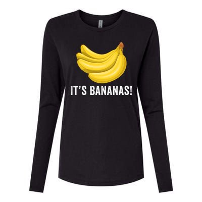 Its Bananas For Scale It Is Bananas Funny Internet Meme Banana For Scale Bananas Womens Cotton Relaxed Long Sleeve T-Shirt