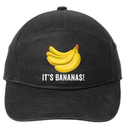 Its Bananas For Scale It Is Bananas Funny Internet Meme Banana For Scale Bananas 7-Panel Snapback Hat
