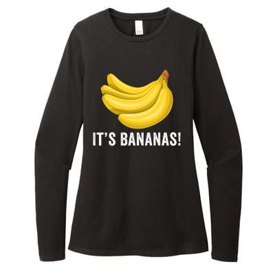 Its Bananas For Scale It Is Bananas Funny Internet Meme Banana For Scale Bananas Womens CVC Long Sleeve Shirt