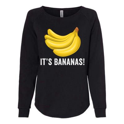 Its Bananas For Scale It Is Bananas Funny Internet Meme Banana For Scale Bananas Womens California Wash Sweatshirt