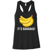 Its Bananas For Scale It Is Bananas Funny Internet Meme Banana For Scale Bananas Women's Racerback Tank