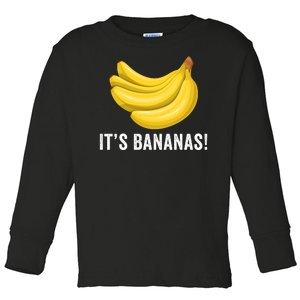 Its Bananas For Scale It Is Bananas Funny Internet Meme Banana For Scale Bananas Toddler Long Sleeve Shirt