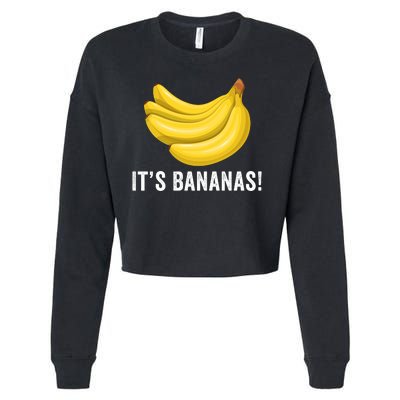 Its Bananas For Scale It Is Bananas Funny Internet Meme Banana For Scale Bananas Cropped Pullover Crew