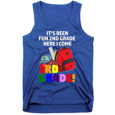 Its Been Fun 2Nd Grade Here I Come 3Rd Grade Graduate Gift Tank Top